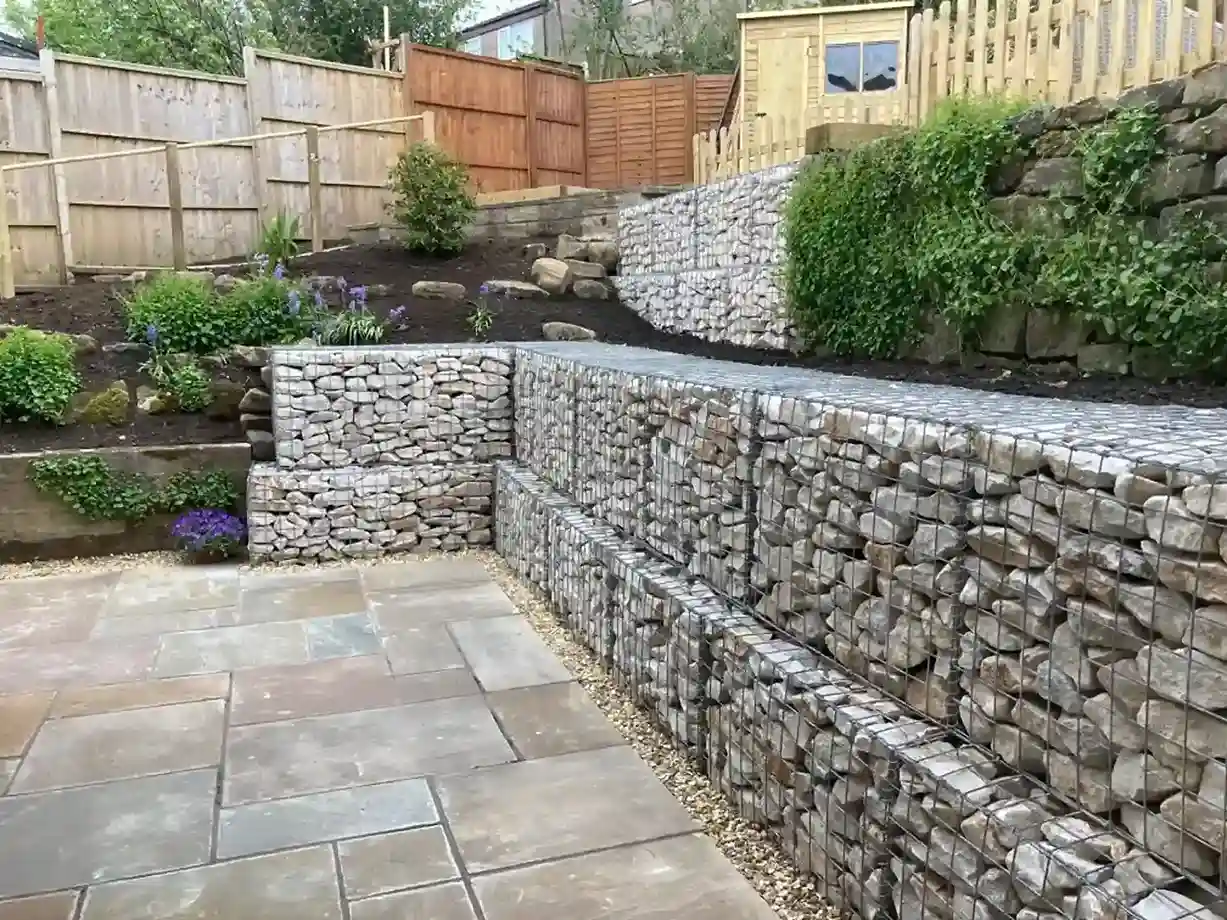 gabion retaining wall